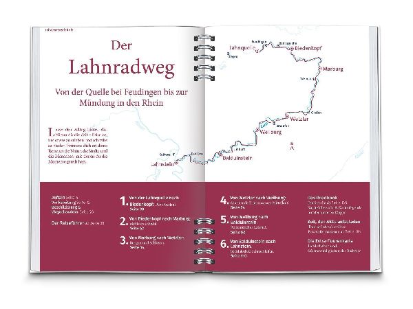 KOMPASS Radreiseführer Lahnradweg