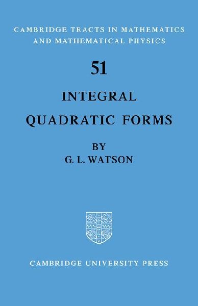 Integral Quadratic Forms