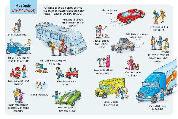 My Little Wimmelbook(r)--Cars and Things That Go