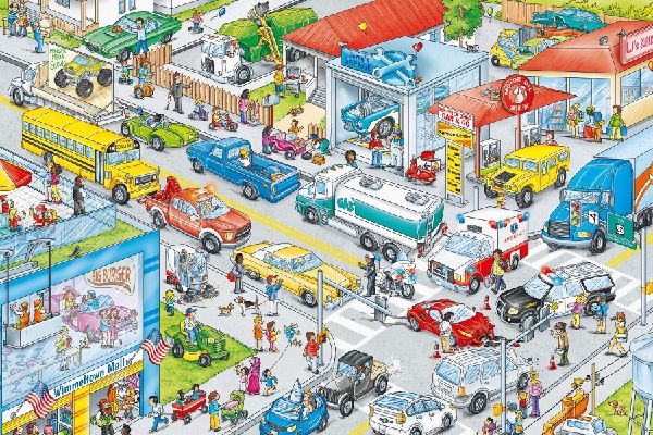 My Little Wimmelbook(r)--Cars and Things That Go