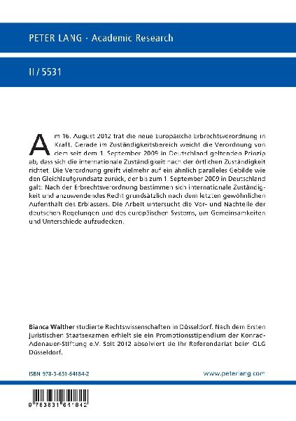 Der Gleichlaufgrundsatz - Abkehr oder Rückkehr?