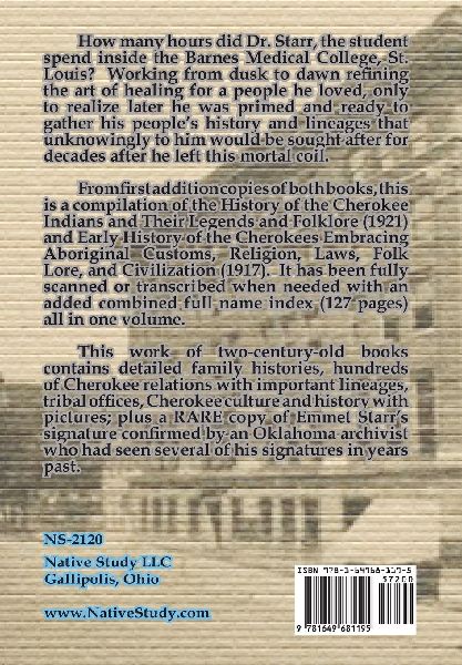 Compilation of History of the Cherokee Indians and Early History of the Cherokees by Emmet Starr