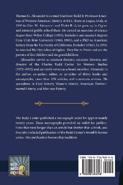 Assessing the Career of Historian Thomas G. Alexander