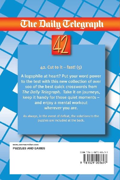 The Daily Telegraph Quick Crossword Book 42