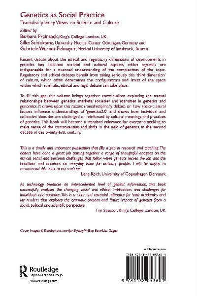 Genetics as Social Practice
