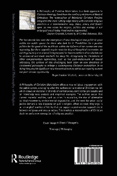 A Philosophy of Christian Materialism