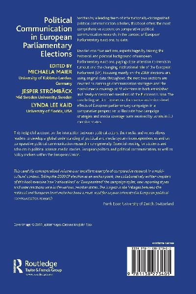 Political Communication in European Parliamentary Elections