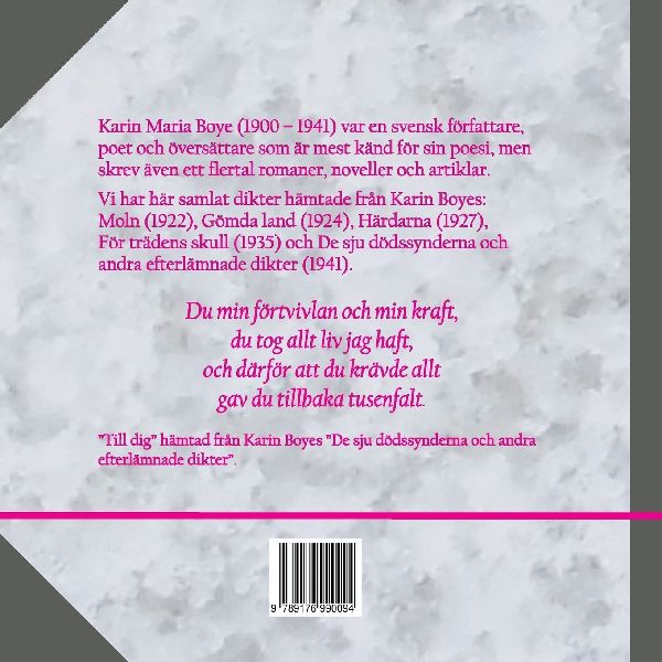 Karin Boye - Dikter