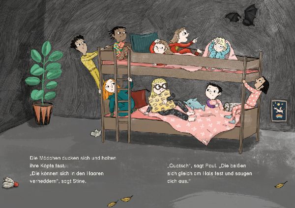 Zu zweit unter Mädchen