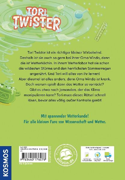 Tori Twister. Stürmisch unterwegs