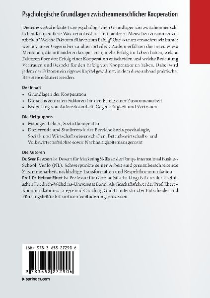 Psychologische Grundlagen zwischenmenschlicher Kooperation