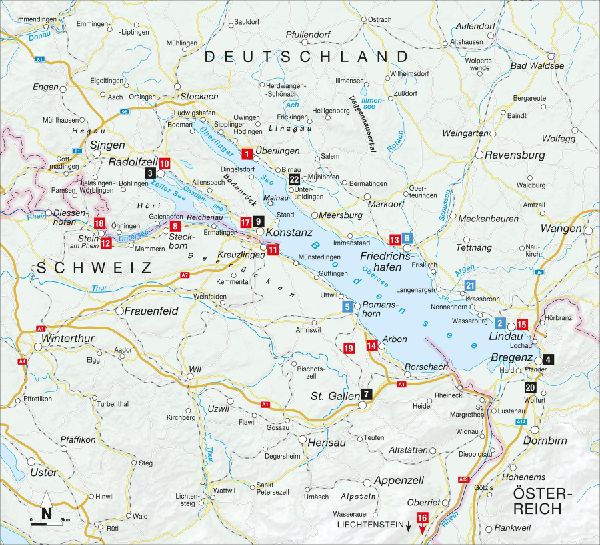 Bodensee mit dem Gravelbike