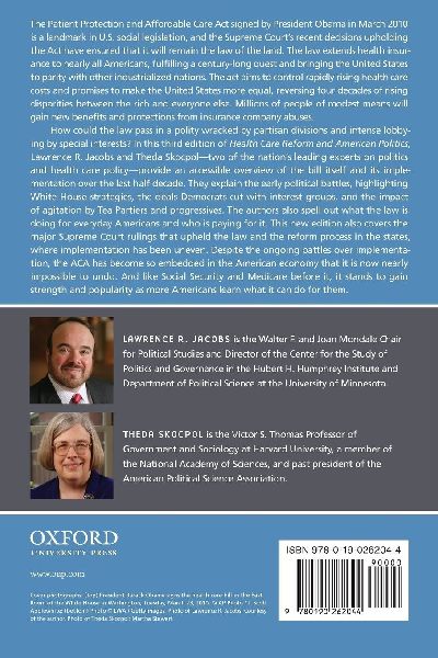 Health Care Reform and American Politics
