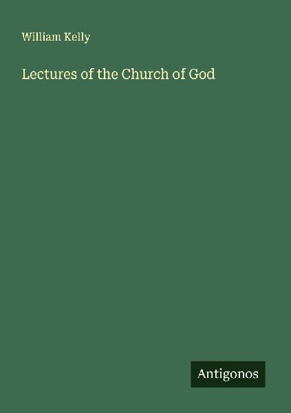 Lectures of the Church of God