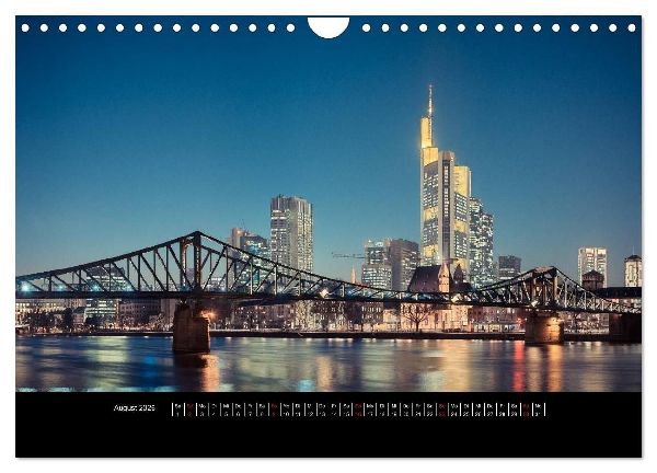 Frankfurt (Wandkalender 2026 DIN A4 quer), CALVENDO Monatskalender