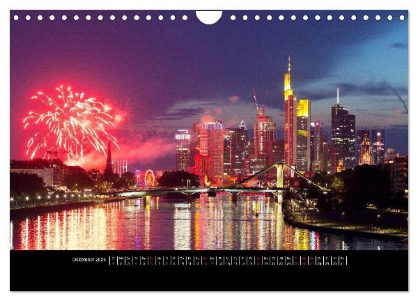 Frankfurt (Wandkalender 2026 DIN A4 quer), CALVENDO Monatskalender