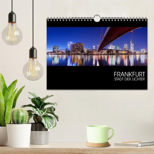 Frankfurt (Wandkalender 2026 DIN A4 quer), CALVENDO Monatskalender