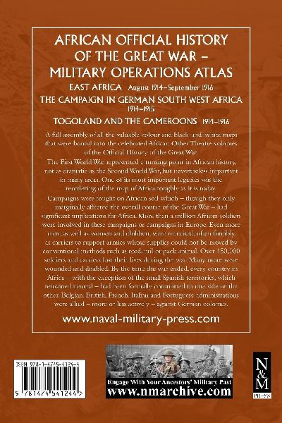AFRICAN OFFICIAL HISTORY OF THE GREAT WAR
