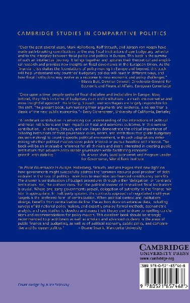 Fiscal Governance in Europe