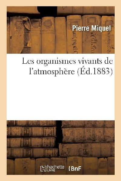 Les organismes vivants de l'atmosphère
