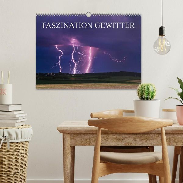 Faszination Gewitter (Wandkalender 2026 DIN A3 quer), CALVENDO Monatskalender