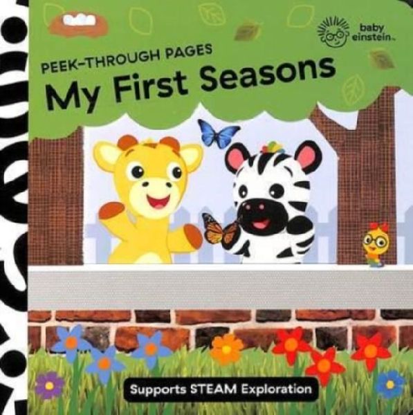 Baby Einstein Peek Through Pages My First Seasons Novelty Boar...