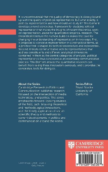 Political Representation as Communicative Practice