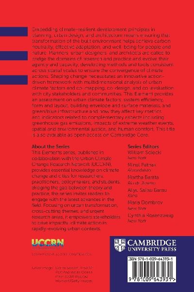 Planning, Urban Design, and Architecture for Climate Action