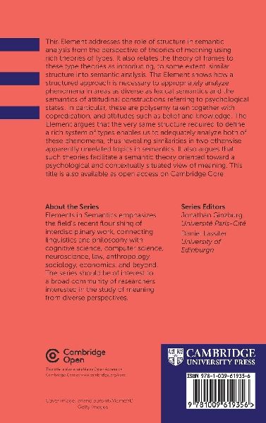 Types and the Structure of Meaning