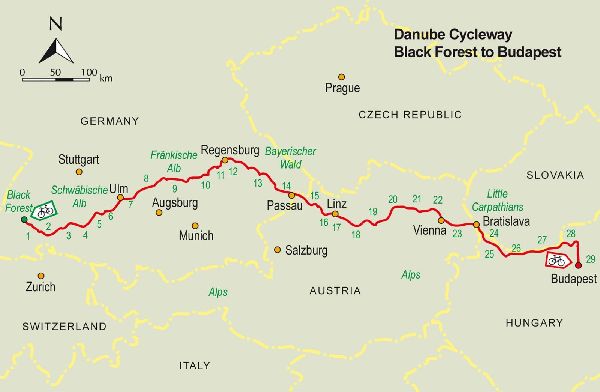 The Danube Cycleway