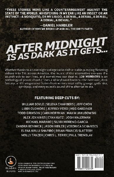 120 Murders-Dark Fiction Inspired by the Alternative Era