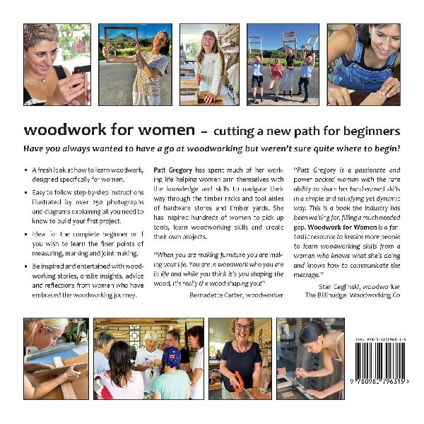 Woodwork for Women- Cutting a New Path for Beginners