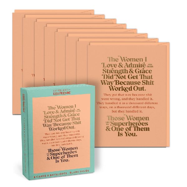 Elizabeth Gilbert Women I Love & Admire Encouragement Cards (Box of 8)
