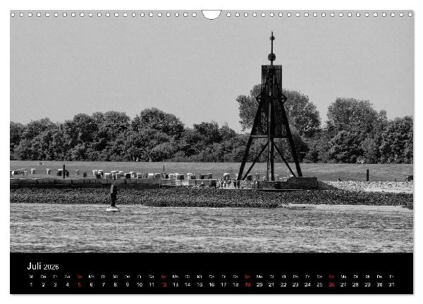 Willkommen in Cuxhaven (Wandkalender 2026 DIN A3 quer), CALVENDO Monatskalender