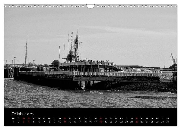 Willkommen in Cuxhaven (Wandkalender 2026 DIN A3 quer), CALVENDO Monatskalender
