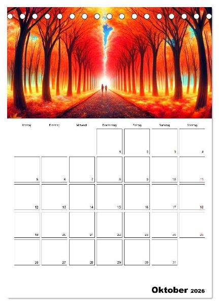 Neonlicht Familienplaner (Tischkalender 2026 DIN A5 hoch), CALVENDO Monatskalender