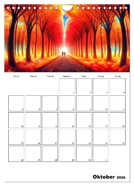 Neonlicht Familienplaner (Wandkalender 2026 DIN A4 hoch), CALVENDO Monatskalender