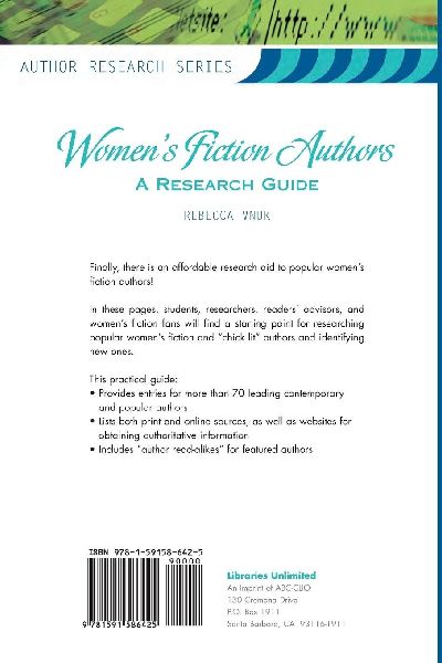 Women's Fiction Authors