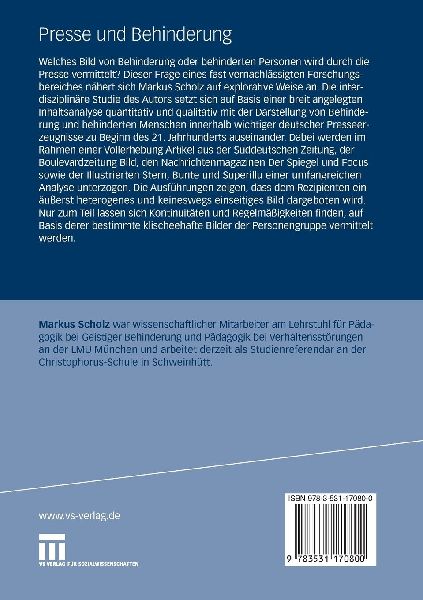 Presse und Behinderung