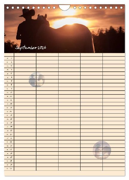 Haflinger Pferde - Stall- und Familienplaner 2026 (Wandkalender 2026 DIN A4 hoch), CALVENDO Monatskalender