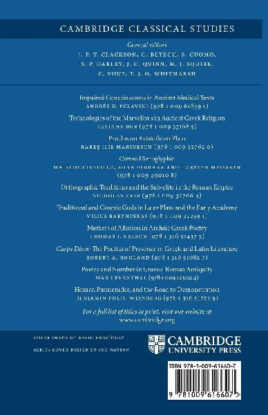 Impaired Consciousness in Ancient Medical Texts