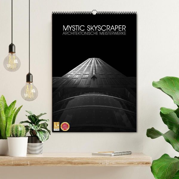 Mystic Skyscraper - Architektonische Meisterwerke (Wandkalender 2026 DIN A2 hoch), CALVENDO Monatskalender