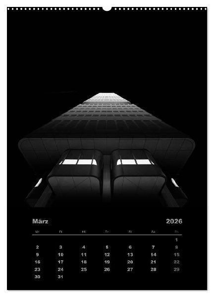 Mystic Skyscraper - Architektonische Meisterwerke (Wandkalender 2026 DIN A2 hoch), CALVENDO Monatskalender
