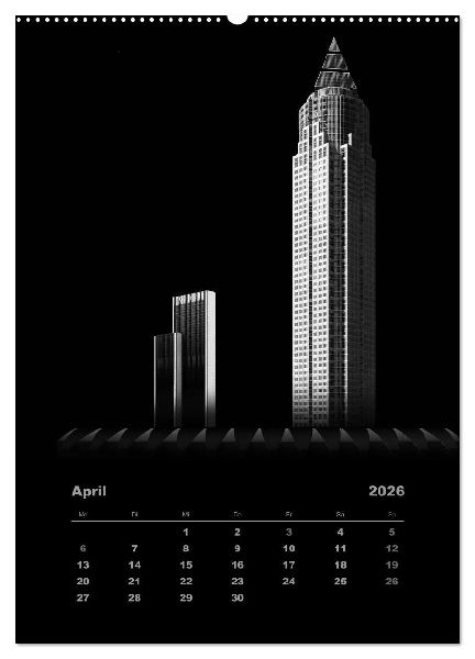 Mystic Skyscraper - Architektonische Meisterwerke (Wandkalender 2026 DIN A2 hoch), CALVENDO Monatskalender