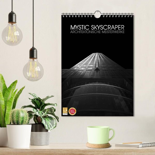 Mystic Skyscraper - Architektonische Meisterwerke (Wandkalender 2026 DIN A4 hoch), CALVENDO Monatskalender