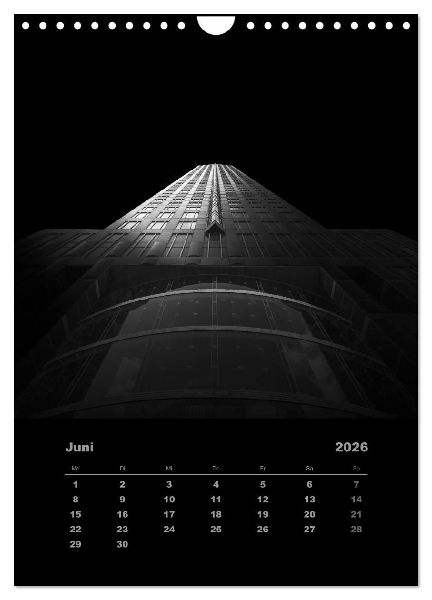 Mystic Skyscraper - Architektonische Meisterwerke (Wandkalender 2026 DIN A4 hoch), CALVENDO Monatskalender