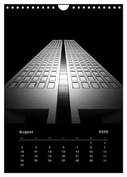 Mystic Skyscraper - Architektonische Meisterwerke (Wandkalender 2026 DIN A4 hoch), CALVENDO Monatskalender