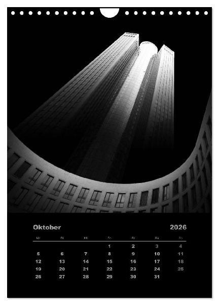 Mystic Skyscraper - Architektonische Meisterwerke (Wandkalender 2026 DIN A4 hoch), CALVENDO Monatskalender