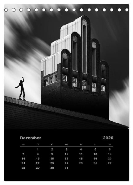 Mystic Skyscraper - Architektonische Meisterwerke (Tischkalender 2026 DIN A5 hoch), CALVENDO Monatskalender
