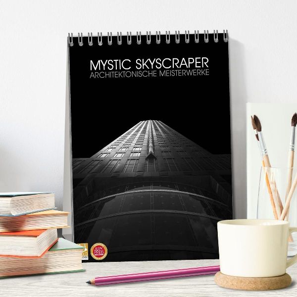 Mystic Skyscraper - Architektonische Meisterwerke (Tischkalender 2026 DIN A5 hoch), CALVENDO Monatskalender